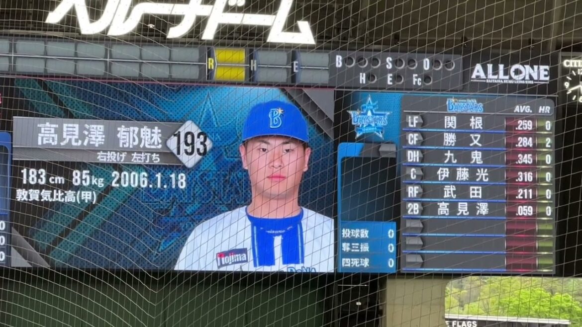 ベイスターズ試合前スタメン発表【西武vsDeNAファーム】2025/4/22