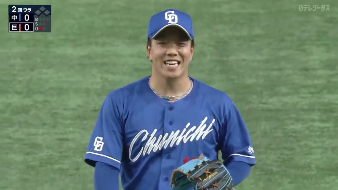 中日先発 “柳裕也” 5回無失点 中日先発 "柳裕也" 5回無失点