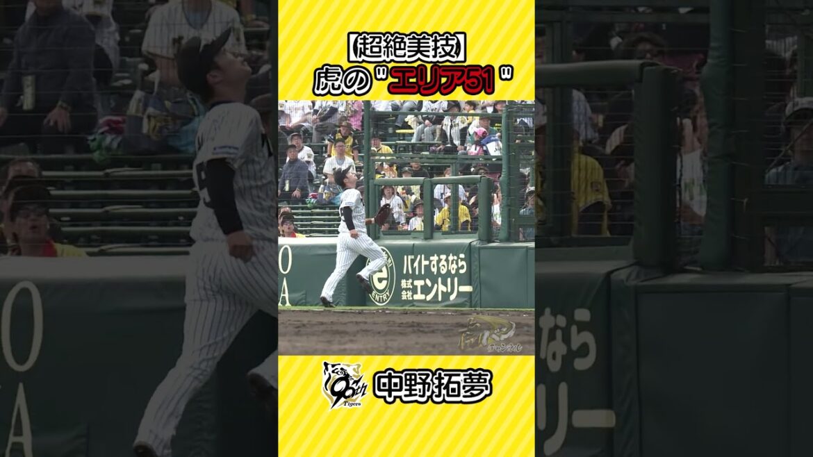 【超絶美技】#中野拓夢 のスーパープレー！！　#虎バンチャンネル