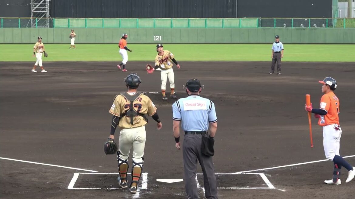 20250420 FD vs MP 1回表 日本トーター球場