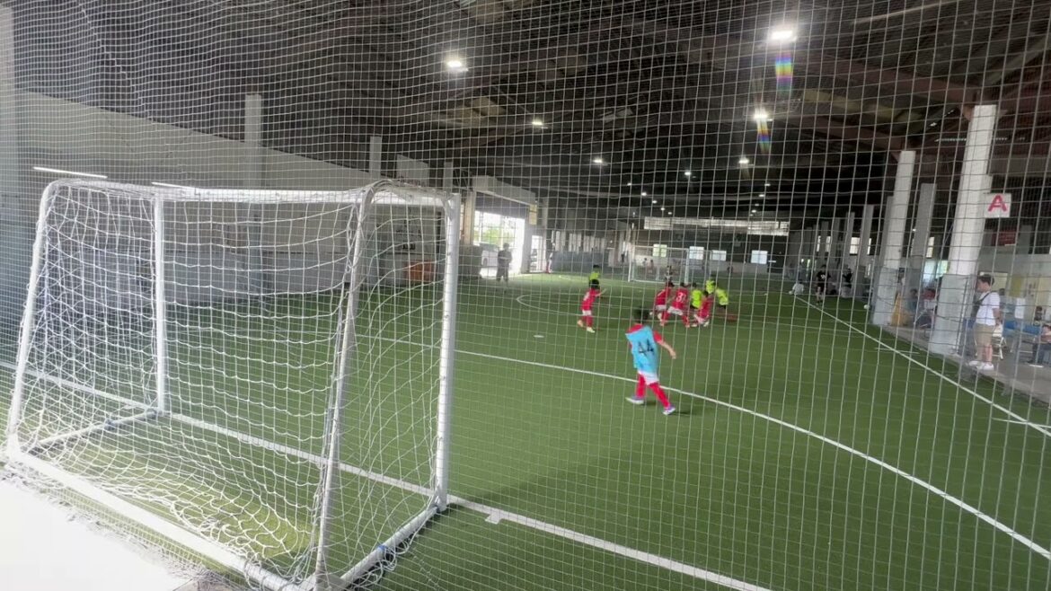 ユニアオU-7 vs ISS FC U-7①_20240907【フットサル試合動画】