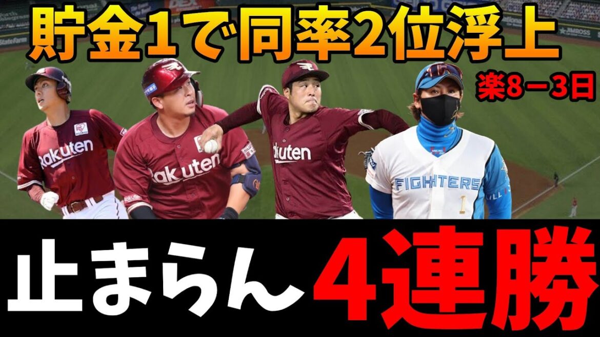 【貯金生活】4連勝で2位浮上！好調の要因は三木監督が魅せる名采配にあり！