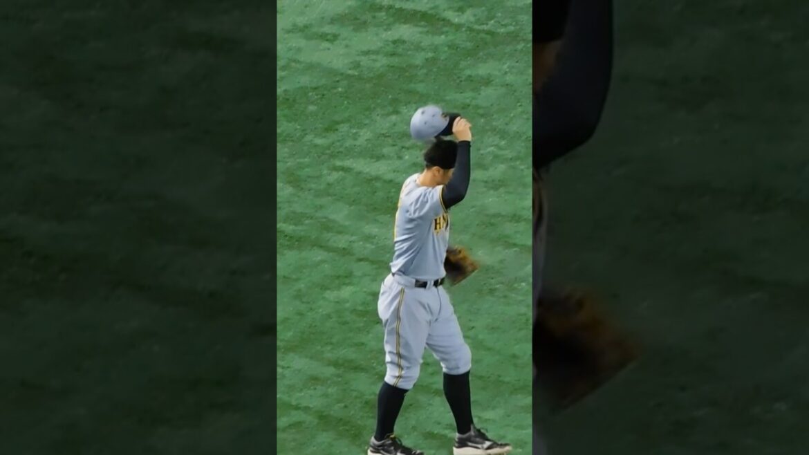 【会心のスリーラン】 スネルから先制のスリーランを放ちファンの歓声に応える佐藤輝明 【会心のスリーラン】 スネルから先制のスリーランを放ちファンの歓声に応える佐藤輝明