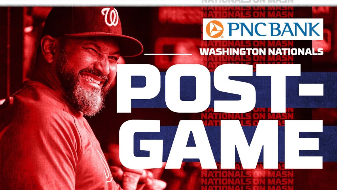 Davey Martinez on Mitchell Parker's eight innings