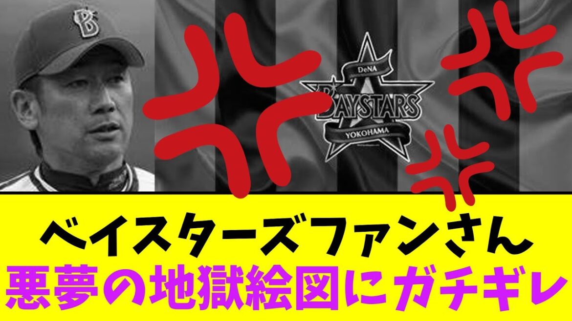ベイスターズファンさん、悪夢の地獄絵図にガチギレ・・・【なんJなんG】【2ch5ch】