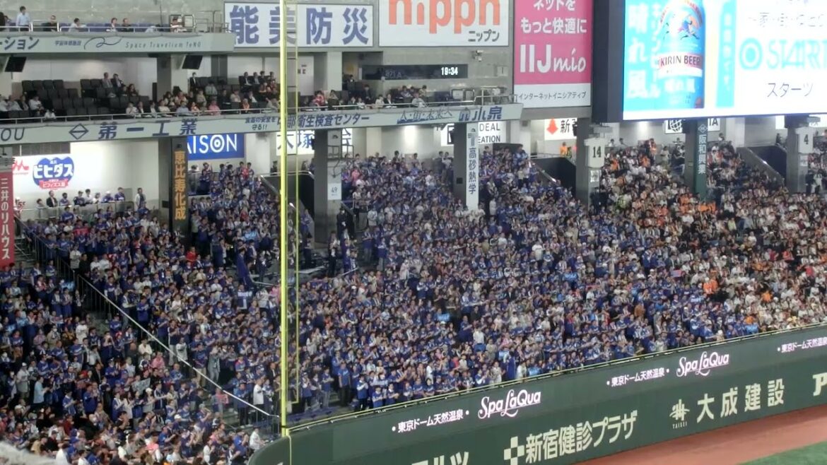 東京ドーム ●さあ今 『打ち砕け』● 中日ドラゴンズ  チャンステーマ　2025/4/23