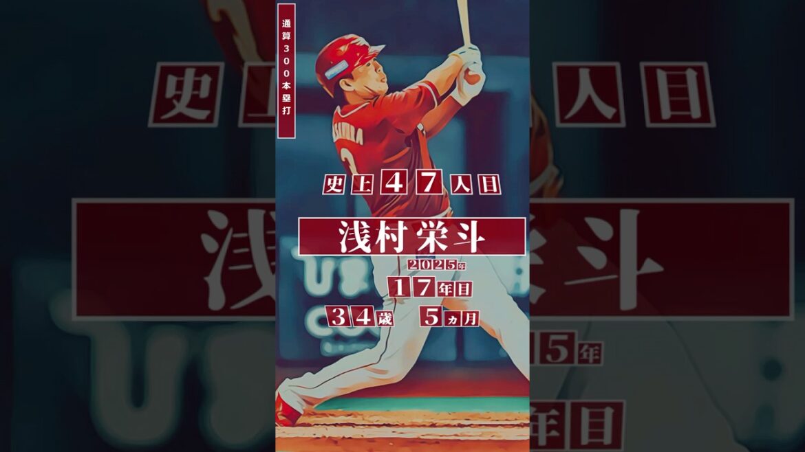 【浅村栄斗、300号！】同球団選手 通算300本塁打 達成者まとめ
