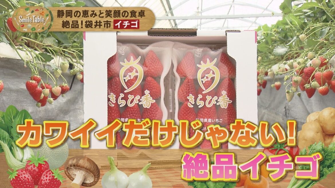 SmileTable～品評会で金賞受賞の絶品「イチゴ」～