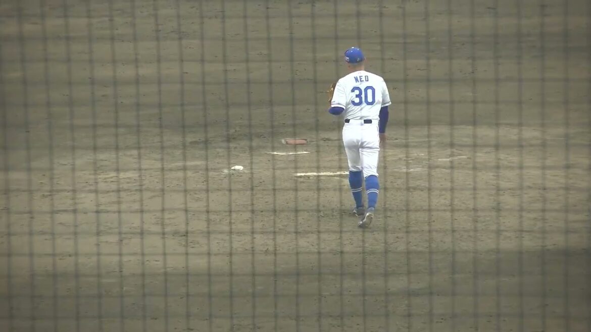 中日ドラゴンズ 根尾昴投手 投球練習 2025/4/22 ナゴヤ球場