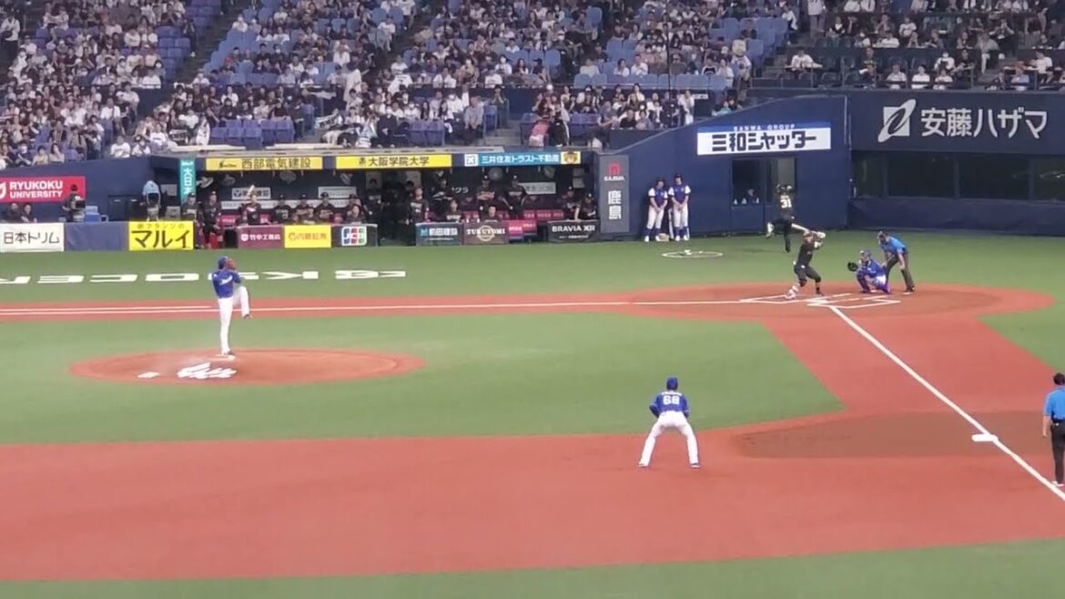 20240602【現地】福田周平→西川龍馬　いずれも通常の応援歌　1回ｳﾗ　ｵﾘｯｸｽ･ﾊﾞﾌｧﾛｰｽﾞ@京ｾﾗﾄﾞｰﾑ大阪･ﾚﾌﾄ外野下段 日本生命ｾ･ﾊﾟ交流戦