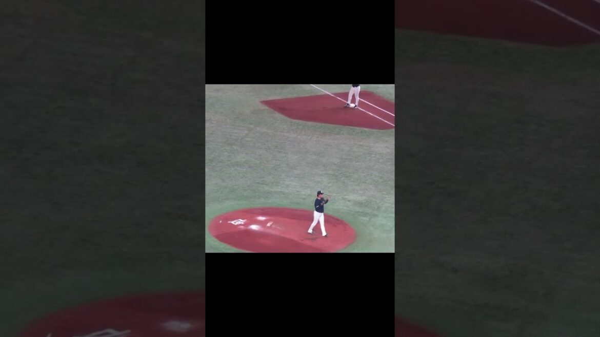 【スワローズ】山本大貴 投球フォーム2024年5月1日 読売ジャイアンツ 対 ヤクルトスワローズ