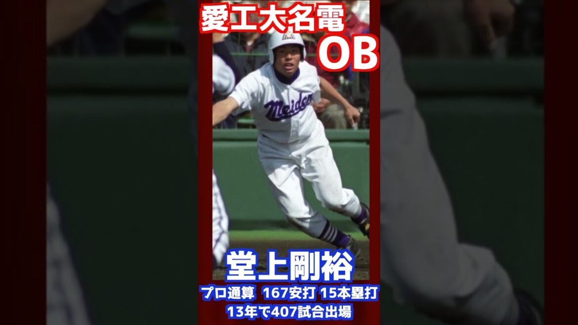 愛工大名電からプロ入りしたOB【高校野球】