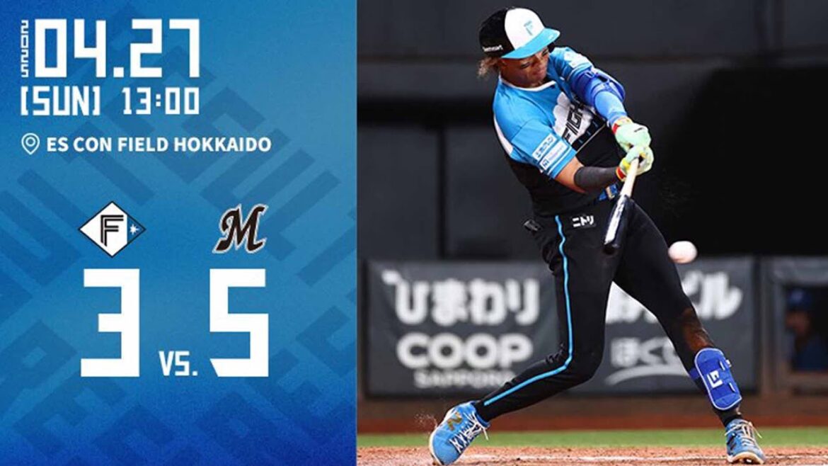 【水野が水谷が野村が打った！】vs.千葉ロッテマリーンズ 4/27 ハイライト