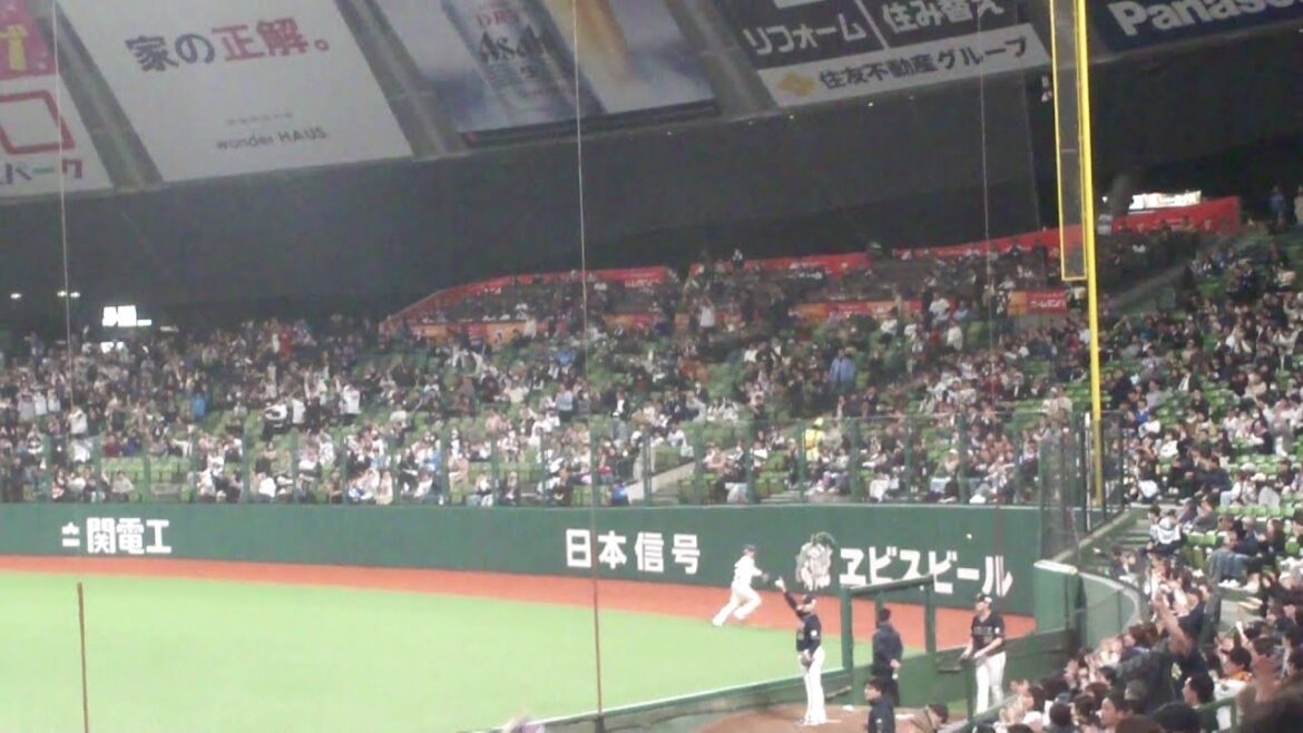 オリックス 西川龍馬 タイムリーツーベースヒット　西武 vs オリックス　2025年4月25日(金)　ベルーナドーム