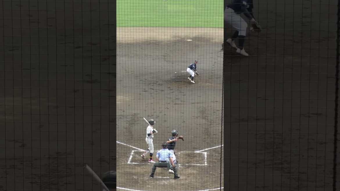 江戸川中央リトルシニア　松崎大和　盗塁阻止　2024.4.29