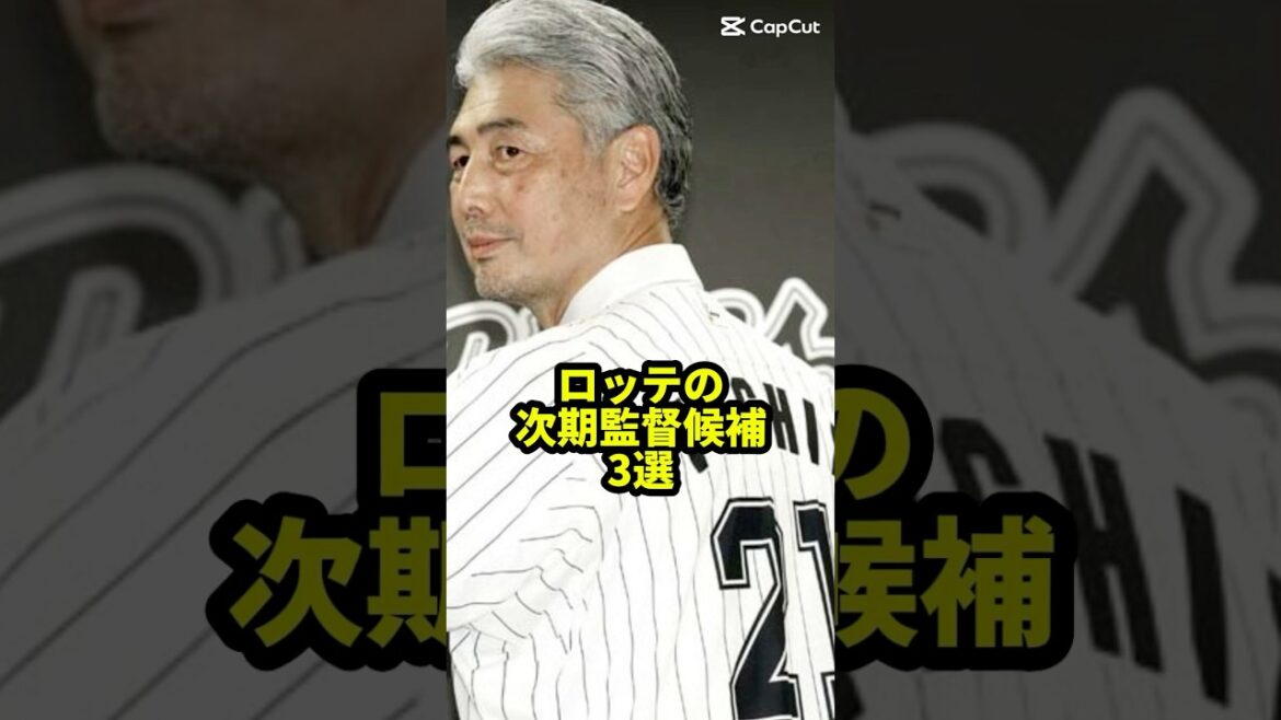 『吉井理人の次は誰だ？ロッテの次期監督候補3選』について　#shorts #プロ野球 #野球 #千葉ロッテマリーンズ　#ロッテ　#吉井理人　#サブロー　#福浦和也　#黒木知宏