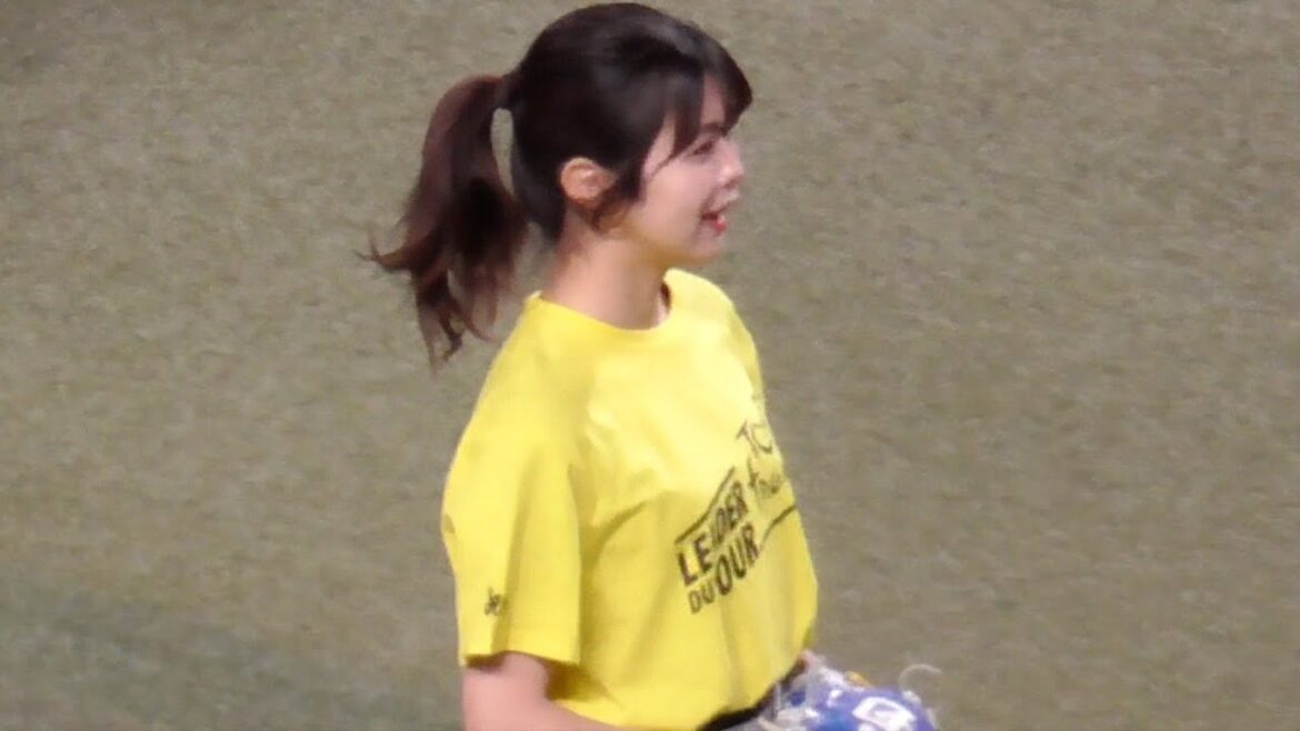 SKE48 荒野姫楓さんのノーバン始球式　中日ドラゴンズVS東京ヤクルトスワローズ　2025/04/27