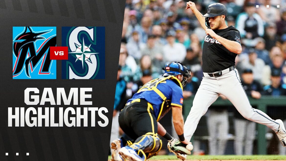Marlins vs. Mariners Game Highlights (4/25/25) | MLB Highlights