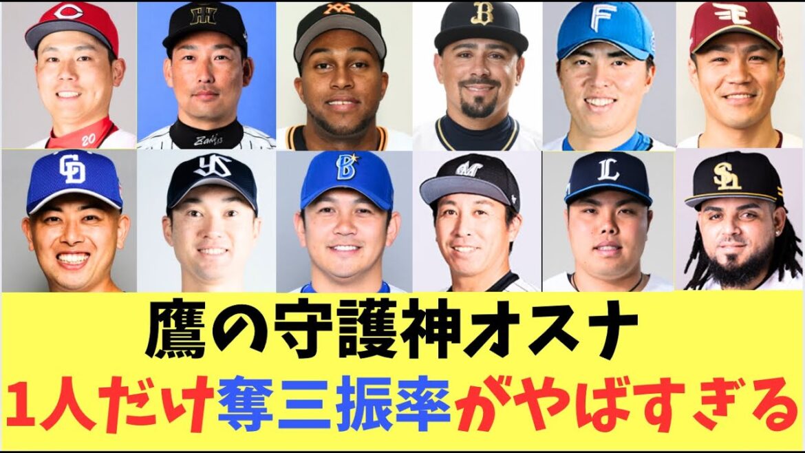 【守護神】ホークスのオスナ！各球団の守護神と比較して奪三振率がまずすぎる