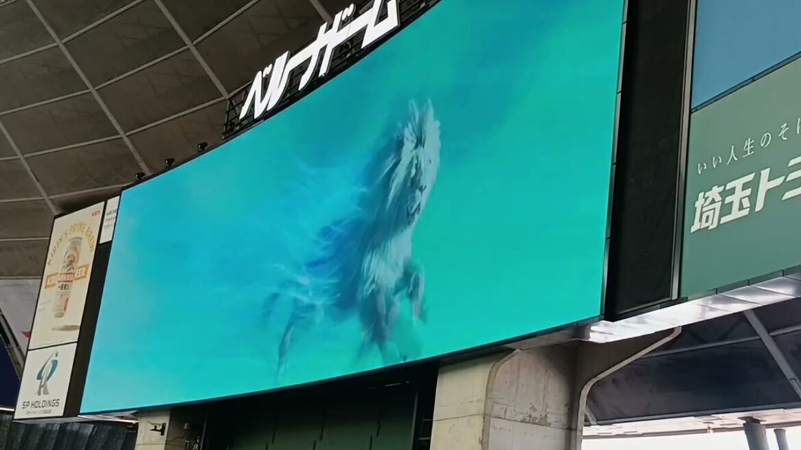 2025.4.27 西武ドーム　オリックス戦のスタメン発表　西武ライオンズ