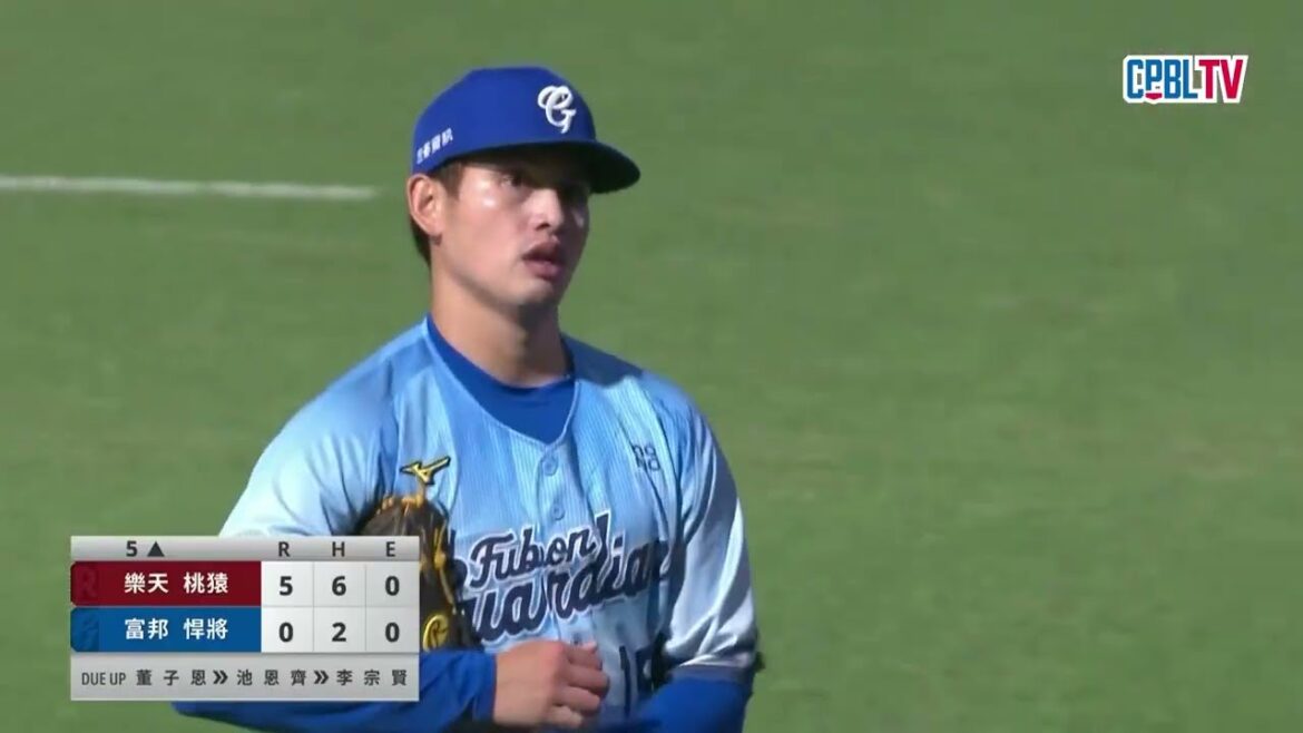 04/26 樂天 VS 富邦 賽後,富邦先發張奕單場用球數101球,主投5局送出8次奪三振,刷新個人生涯新高紀錄! 04/26 樂天 VS 富邦 賽後,富邦先發張奕單場用球數101球,主投5局送出8次奪三振,刷新個人生涯新高紀錄!