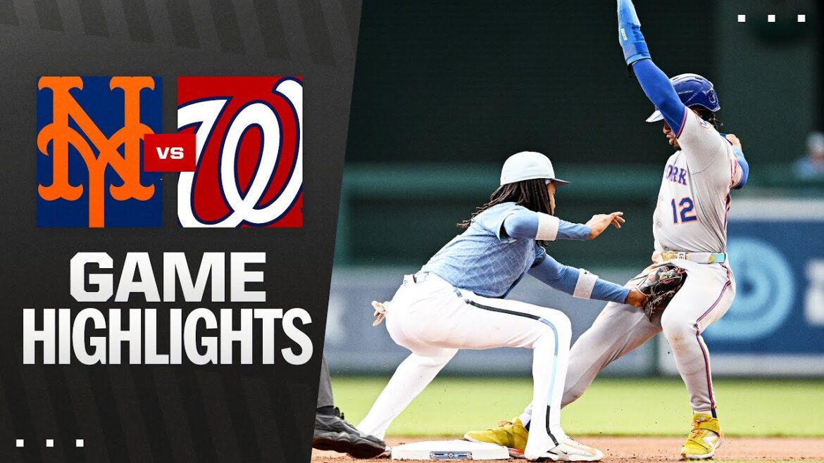 Mets vs. Nationals Game Highlights (4/26/25) | MLB Highlights