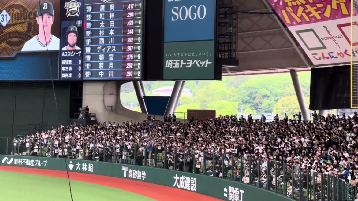 オリックス 太田椋 応援歌 2025.4.26