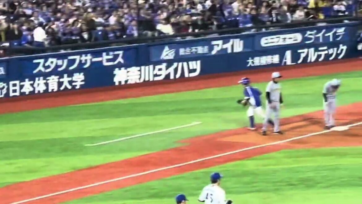 ７回表！中野拓夢の同点タイムリー！