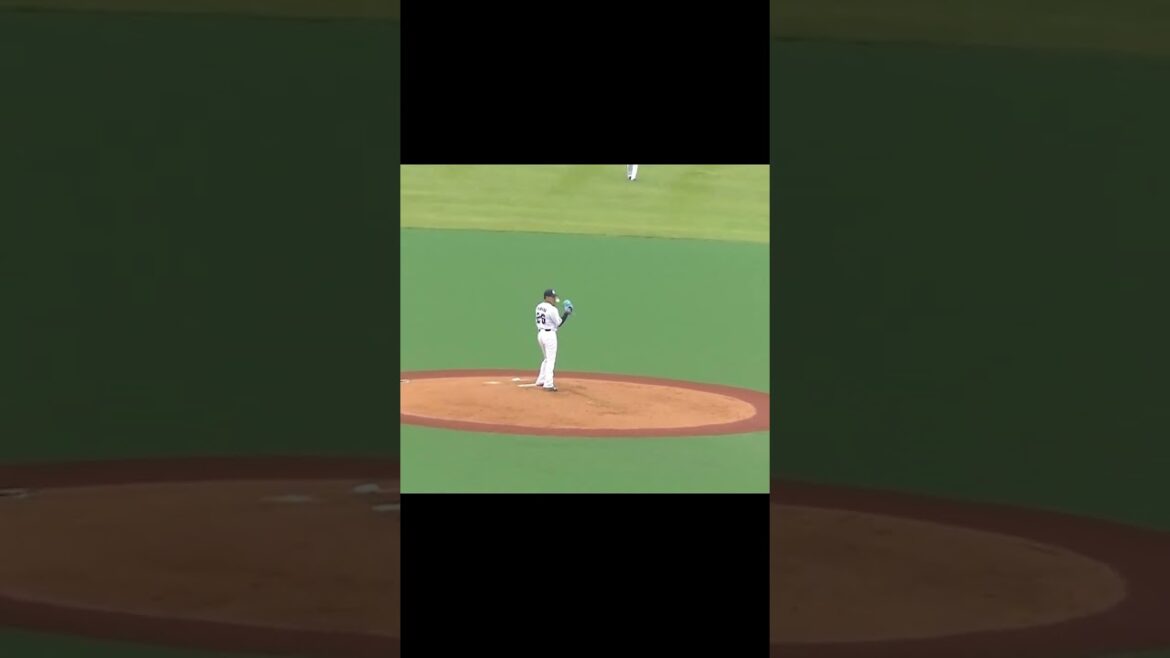 【スワローズ】山野太一の投球フォーム2024年5月12日  ヤクルトスワローズ対ロッテマリーンズ