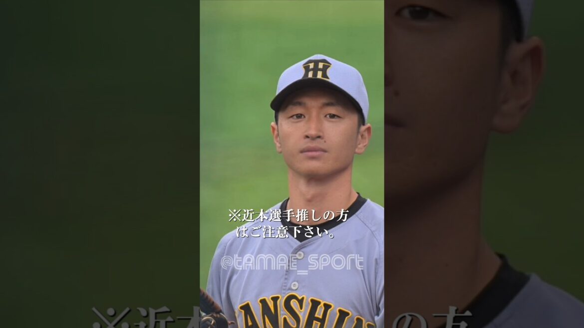 近本選手推しの方はご注意下さい #近本光司 #阪神タイガース #プロ野球