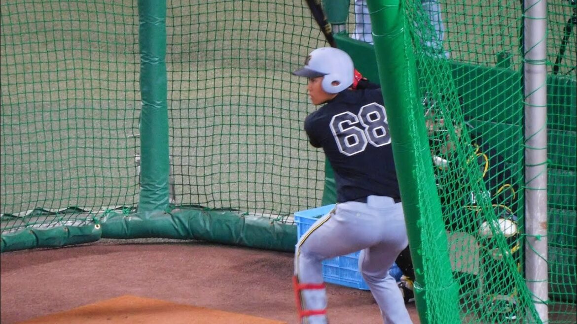 【ついに昇格】中川勇斗 2年ぶりの1軍昇格 試合前に打撃練習 初出場なるか 高卒新人からずっと2軍で結果を出した男 【ついに昇格】中川勇斗 2年ぶりの1軍昇格 試合前に打撃練習 初出場なるか 高卒新人からずっと2軍で結果を出した男