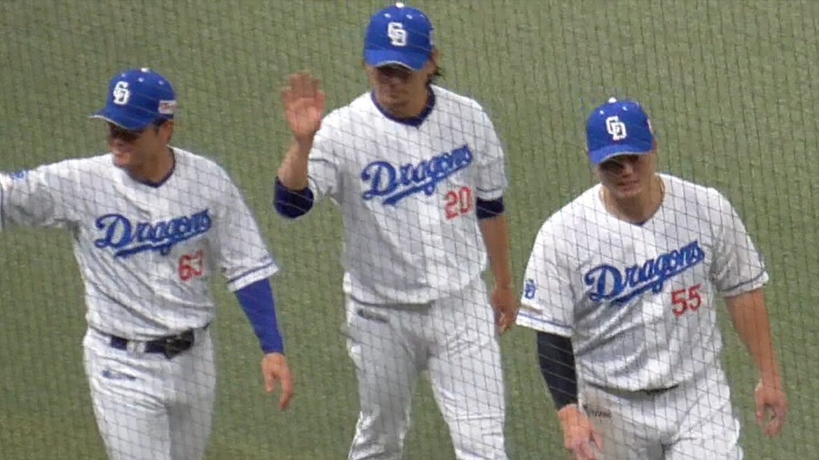 今日のヒーロー涌井秀章、細川成也、板山祐太郎がドームを一周　中日ドラゴンズVS阪神タイガース　2025/04/29