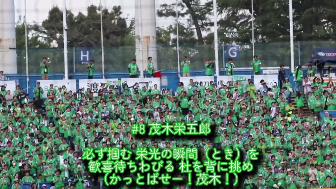 東京ヤクルトスワローズ 茂木栄五郎 応援歌【歌詞有り】【ハモリ有り】明治神宮野球場 TOKYO燕プロジェクト2025