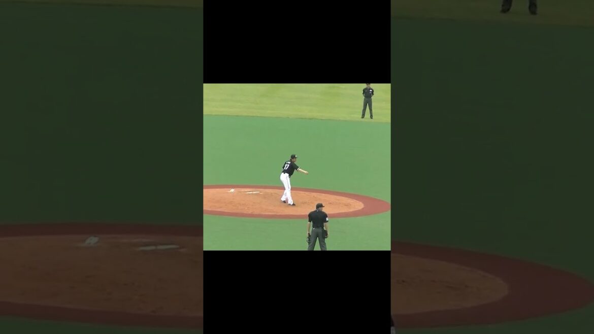 【マリーンズ】小野郁の投球フォーム2024年5月12日  ヤクルトスワローズ対ロッテマリーンズ