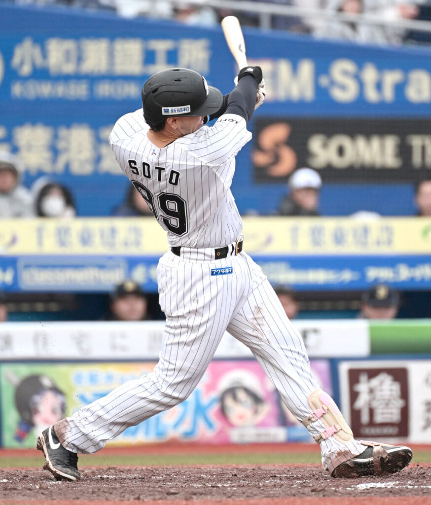 【ロッテ】好調助っ人が6回に同点打 「グラウンドがぬれていたおかげ」(スポーツ報知) – Yahoo!ニュース – Yahoo!ニュース 【ロッテ】好調助っ人が6回に同点打 「グラウンドがぬれていたおかげ」(スポーツ報知) - Yahoo!ニュース - Yahoo!ニュース