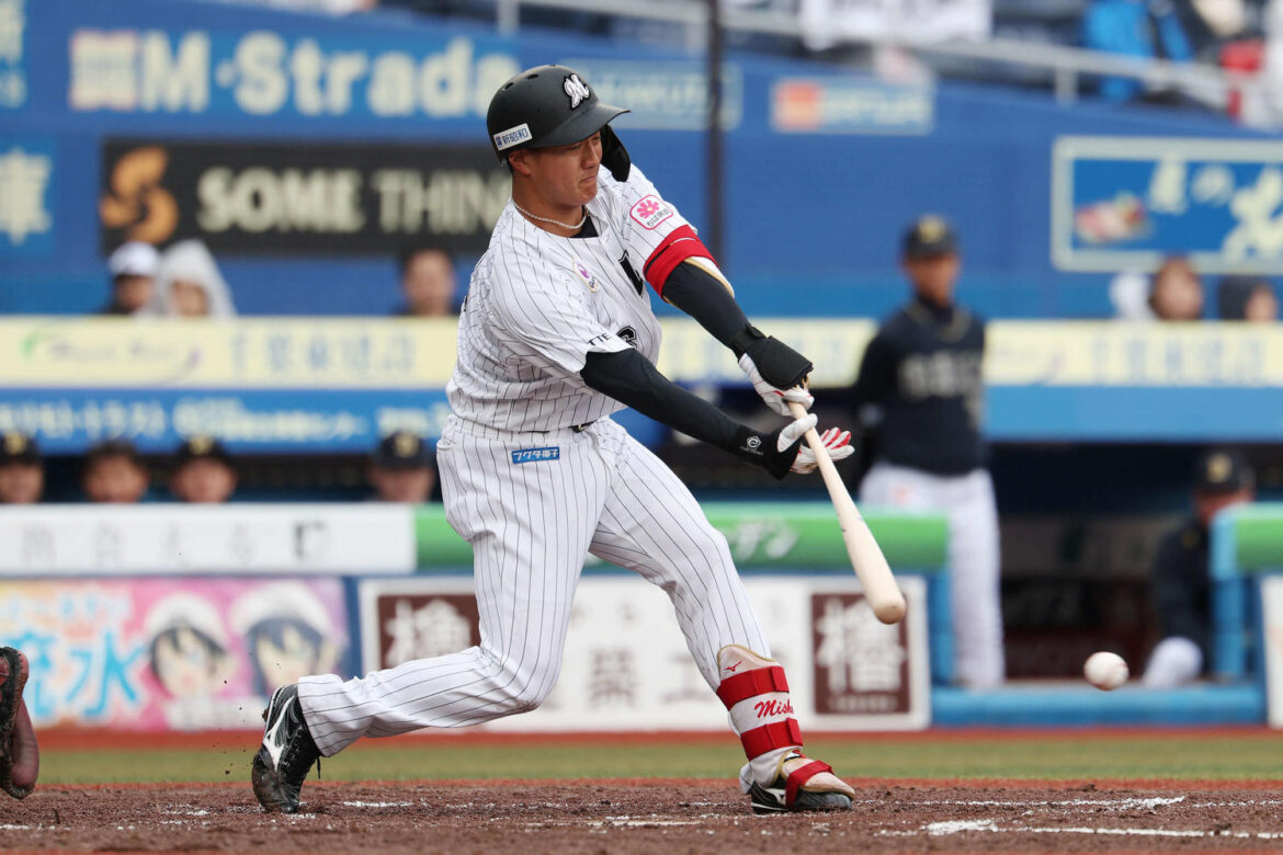 【ロッテ】ドラ1西川史礁、開幕から5試合連続安打、エスピノーザの変化球に食らいつき内野安打(日刊スポーツ) – Yahoo!ニュース – Yahoo!ニュース 【ロッテ】ドラ1西川史礁、開幕から5試合連続安打、エスピノーザの変化球に食らいつき内野安打(日刊スポーツ) - Yahoo!ニュース - Yahoo!ニュース