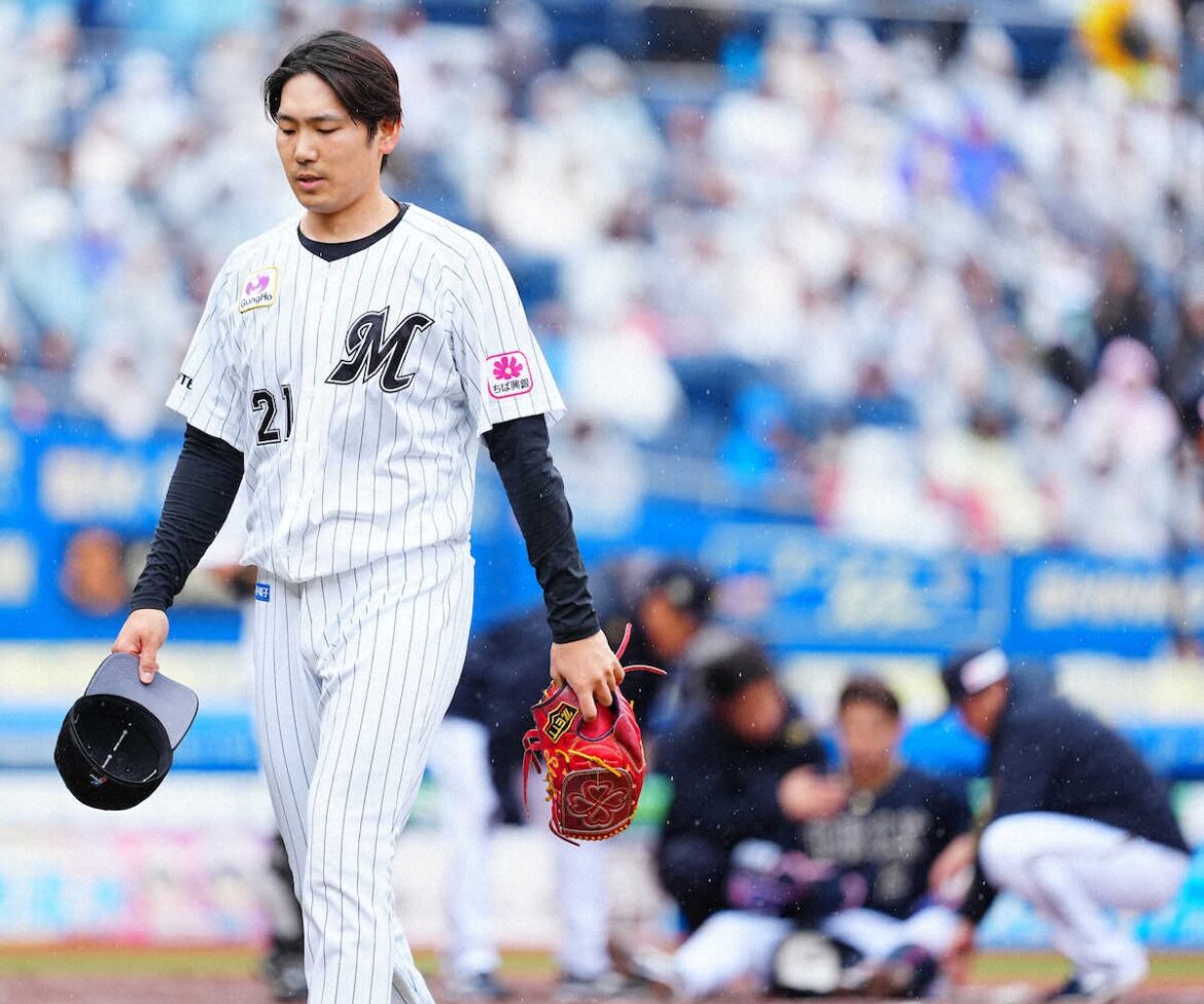 ロッテ・石川柊 初登板わずか21球で危険球退場「滑ってボールが抜けて…」（スポニチアネックス） - Yahoo!ニュース - Yahoo!ニュース