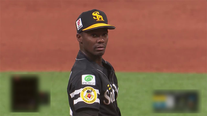 モイネロが7回1失点の好投 柳田悠岐と今宮健太にも本塁打生まれ鷹が今季初勝利 – パ・リーグ.com 福岡ソフトバンクホークス・モイネロ投手©パーソル パ・リーグTV