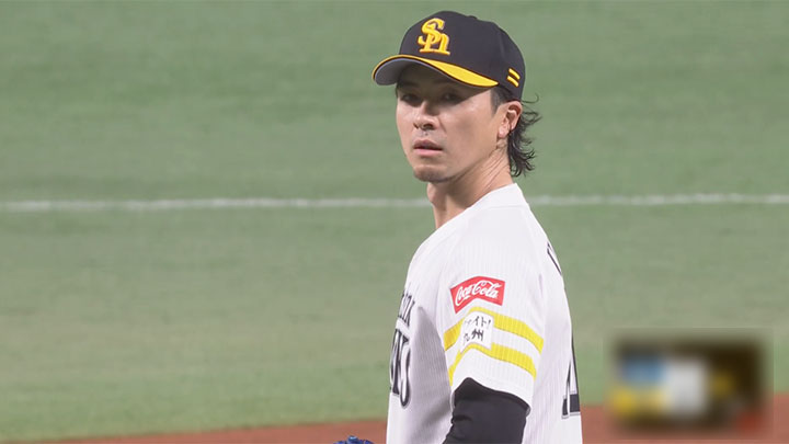 上沢直之がNPB復帰後初登板 対する鴎は種市篤暉で3連勝へ – パ・リーグ.com 福岡ソフトバンクホークス・上沢直之投手©パーソル パ・リーグTV