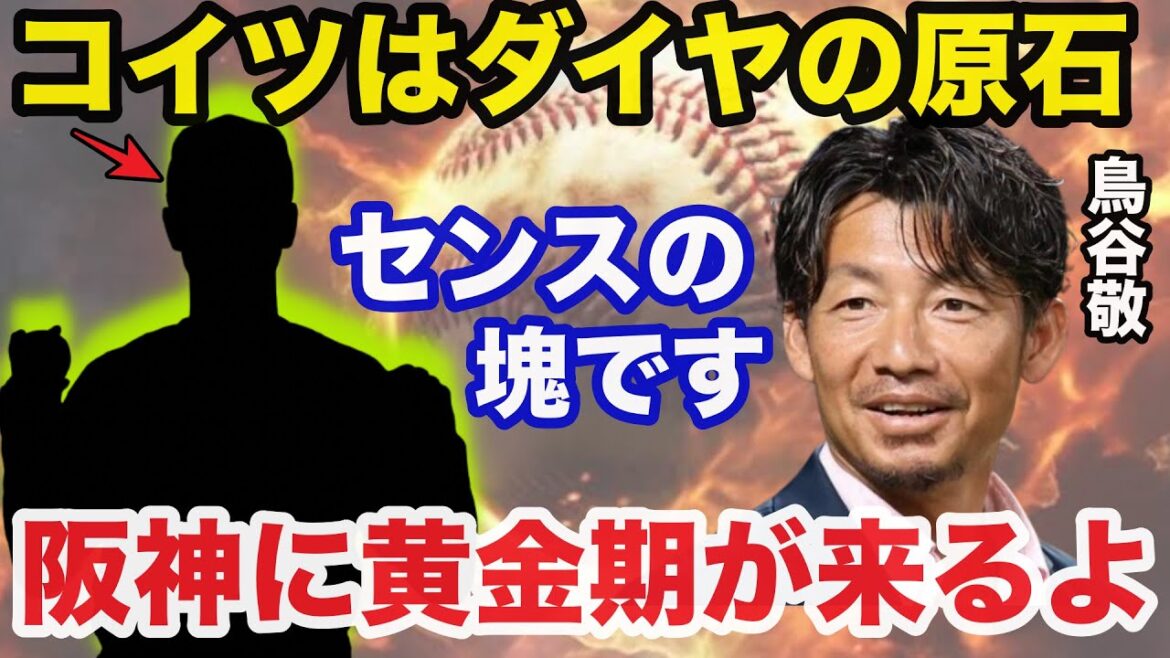 鳥谷敬「コイツはダイヤの原石」阪神OB鳥谷が大絶賛するある逸材の存在に驚きを隠せない【阪神タイガース】