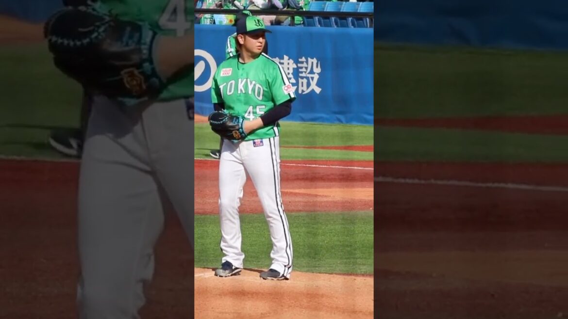 小澤怜史 3番手 東京ヤクルトスワローズ 2025.4.29