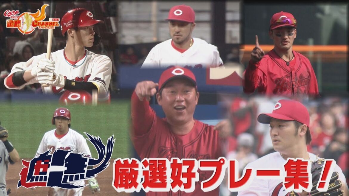 厳選好プレー集！【カープ公認】金鯉チャンネル /広テレ！