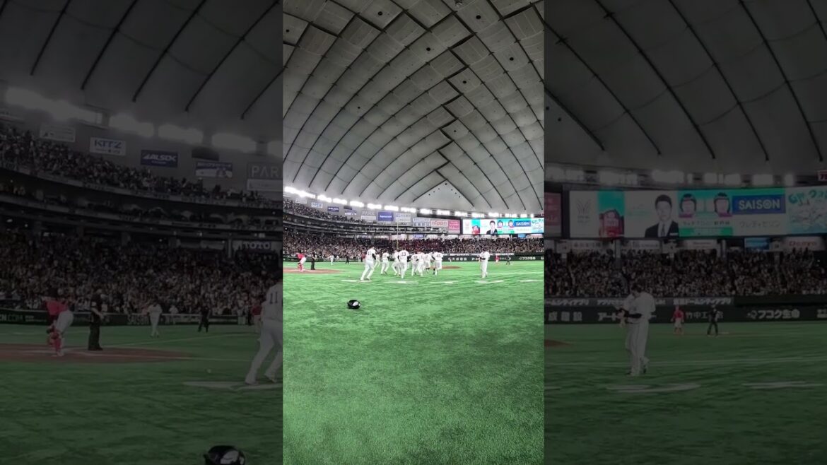 【サヨナラ勝利】5/1 東京ドーム #shorts
