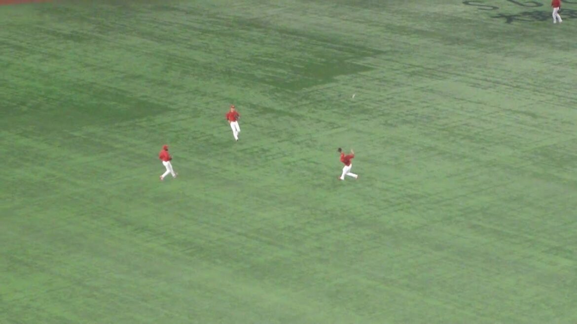 広島 二俣翔一 ナイスプレー　巨人 vs 広島　2025年4月29日(火)　東京ドーム