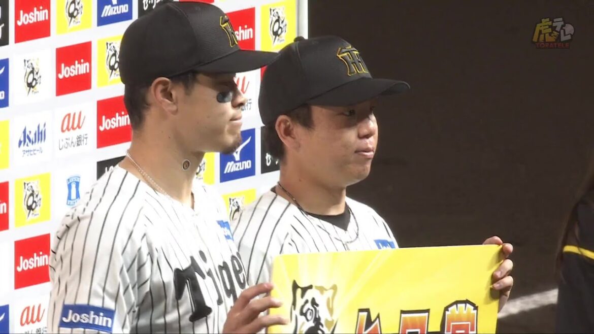 【#佐藤輝明 選手、#村上頌樹 投手のヒーローインタビュー、#藤川球児 監督インタビュー】 5月2日(金) 阪神vsヤクルト（甲子園）