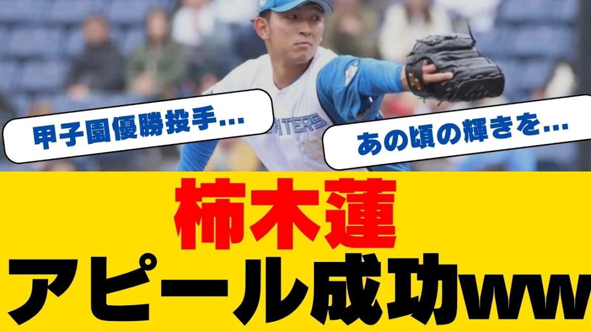 甲子園優勝投手・柿木蓮、トライアウトで二者凡退！「シーズンよりも緊張した」