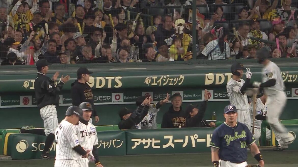 【追加点】6回裏 #大山悠輔 選手のセンタータイムリーヒットで2点目！【2025/5/2Ｔ－Ｓ】