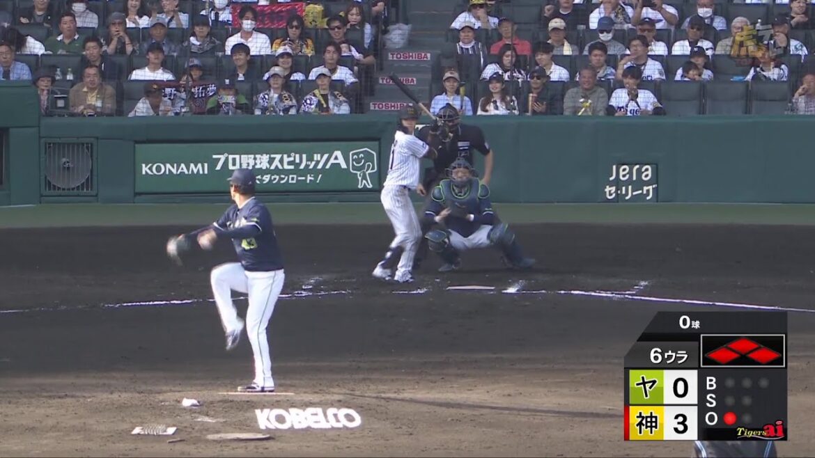 【仕事人】6回裏、#中野拓夢 選手のレフト犠牲フライで追加点！【2025/5/3Ｔ－Ｓ】