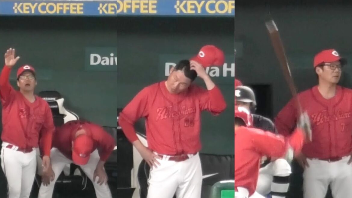 延長10回矢野雅哉がストライク判定にブチギレ！バットを地面に叩きつけ、新井監督は不満爆発！広島東洋カープvs読売ジャイアンツ 2025年5月1日