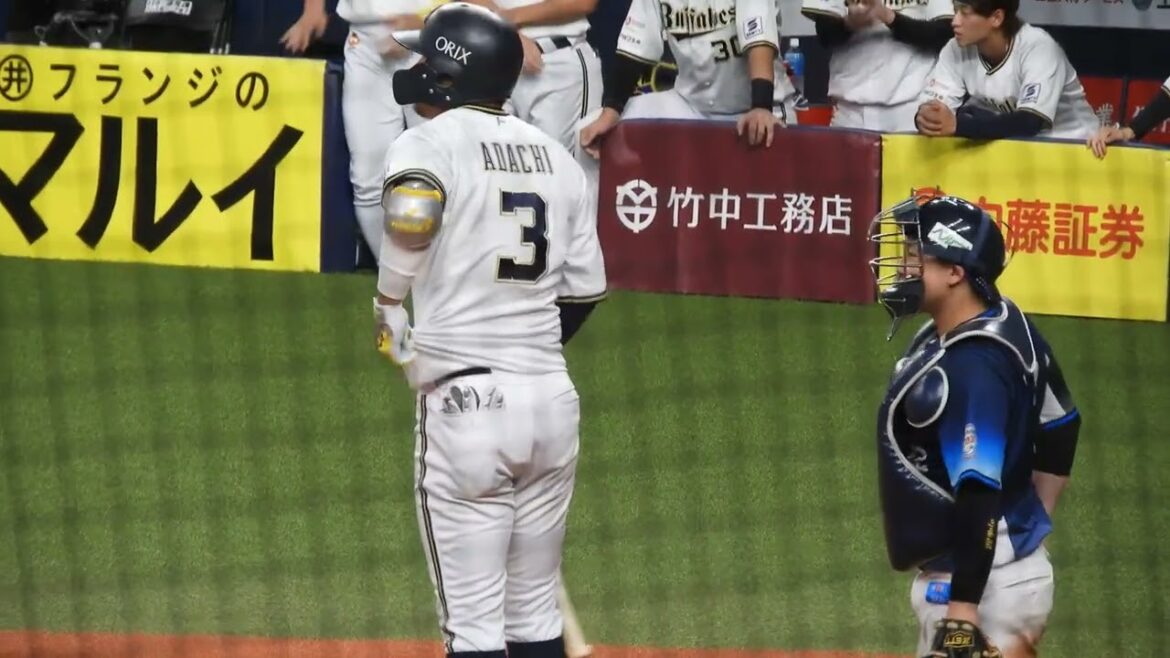 2024/9/24 安達了一選手引退試合第1打席